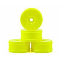 Raw Speed 1/8th Offroad Truggy Wheels - Yellow - 4pcs - RS180702Y