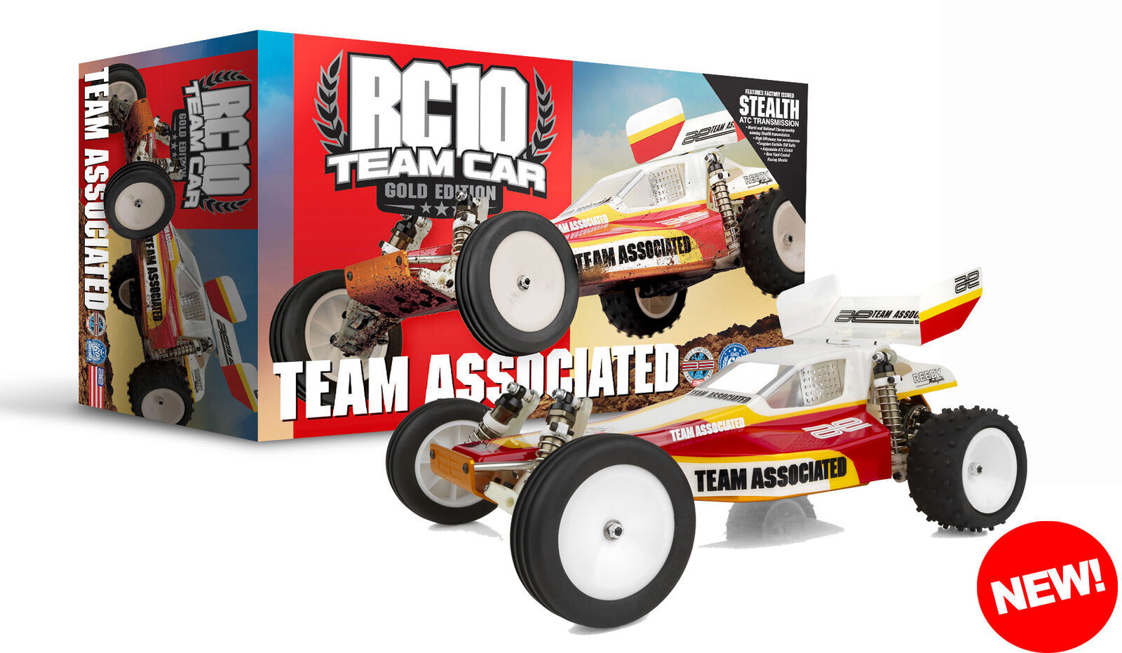 TEAM ASSOCIATED RC10 GOLD PAN TEAM EDITION KIT - ASS6034 | eBay