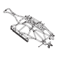 BSD DUNE RACER BODY MOUNT ROLLL CAGE SET - BS218-010