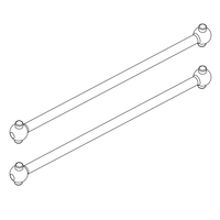 BSD CRAWLER DRIVESHAFT SET 2PC - BS703-005