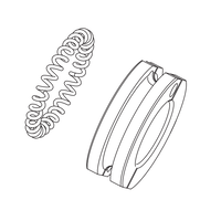 BSD CLUTCH SHOE W/SPRING - BS903-052