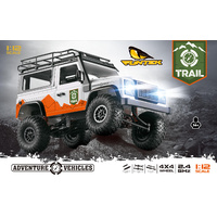 FUNTEK 1/12th Scale 4WD 2.4GHZ READY TO RUN TRAIL ROCK CRAWLER - FTK-TRAIL
