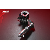 FX T300 TUNED - .12 COMBO: ENGINE + MUFFLER 2696 + MANIFOLD - SHORT
