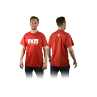 FX T-SHIRT RED XXL - FX695010XXL