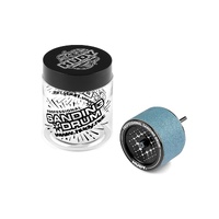 HUDY PROFESSIONAL ALU SANDING DRUM WITH P120 GRAIN - MEDIUM