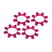 HUDY 1/8 OFF-ROAD TIRE MOUNTING BAND - OCTOPUS - PURPLE (4)