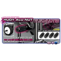 HUDY ALU NUT FOR 1/10 OFF-ROAD SET-UP SYSTEM 4 - HD108960