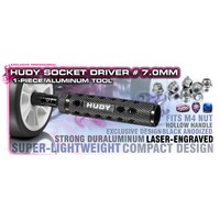 HUDY LIMITED EDITION - ALU 1-PIECE SOCKET DRIVER 7.0 MM - HD170007