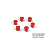 HUDY CAP FOR 14MM HANDLE - RED 6 - HD195054-R