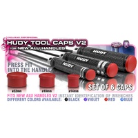 HUDY CAP FOR 18MM HANDLE - RED 6 - HD195058-R