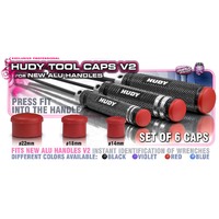 HUDY CAP FOR 22MM HANDLE - RED 6 - HD195062-R