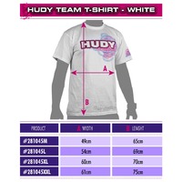 HUDY T-SHIRT - WHITE L - HD281045L