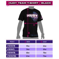 HUDY T-SHIRT - BLACK L - HD281047L