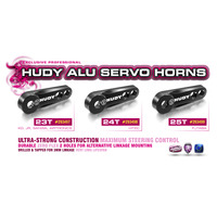 HUDY ALU SERVO HORN - KO PROPO JR SANWA AIRTRONICS - 23T - HD293497