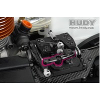 HUDY ALU THROTTLE SERVO HORN KO JR SANWA AIRT. - 23T - HD293504