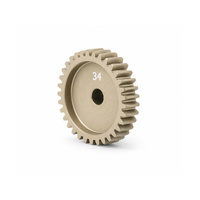 HUDY ALU ULTRA-LIGHT PINION GEAR - HARD COATED -  34T / 48