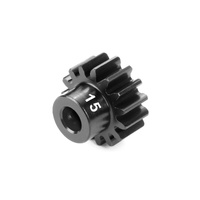HUDY PINION GEAR - HARD STEEL - 15T (MODULE 1)