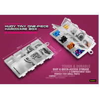HUDY TINY ONE-PIECE HARDWARE BOX - 8-COMPARTMENTS - HD298017