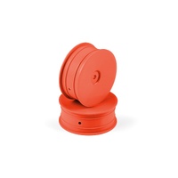 HUDY 1/10 OFF-ROAD WHEEL - 2WD  FRONT  ORANGE (2)