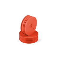 HUDY 1/10 OFF-ROAD WHEEL - 2WD  FRONT  NARROW  ORANGE (2)