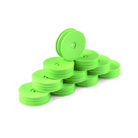 HUDY 1/10 OFF-ROAD WHEEL - 2WD  FRONT  NARROW  GREEN (10)