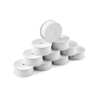 HUDY 1/10 OFF-ROAD WHEEL - 4WD  FRONT  WHITE (10)