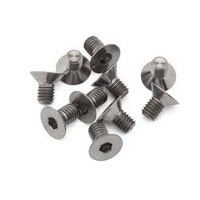 HUDY TITANIUM FLAT HEAD SCREW M3X5 (10)