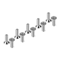 Hudy Titanium Flat Head Screw M3X10 (10)