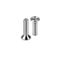 HUDY TITANIUM FLAT HEAD SCREW M3x20 (4)