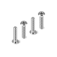 Hudy Titanium Super-Low Head Screw Centering Dia M3X14 (4)