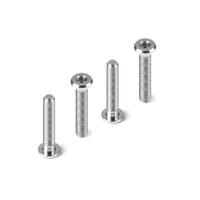 Hudy Titanium Super-Low Head Screw Centering Dia M3X16 (4)