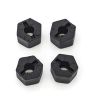 HOBBYTECH CRX Plastic Wheel hexagon  (x4) - HT-CRX-048