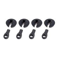 HOBBYTECH ROGUE TERRA SHOCK ROD END AND SPRING CUPS -  HT-ROG-006
