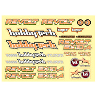 HOBBYTECH Stickers REVOLT BX10 4.0 - Orange - HT-STICK-REV.BX10-4-O