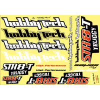 HOBBYTECH Stickers STR8 Truggy - HT-STICK-STR8-T