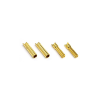 MUCH MORE 4MM BULLET CONNECTOR MALE 2PCS - MR-CE-HLM