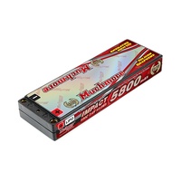 IMPACT SILICONE GRAPHINE S-LCG HV LI-PO BATTERY 6000MAH/7.6V 130C STANDARD LENGTH - MR-MLSG-SLCGHV6000