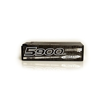 NOSRAM HV STOCK SPEC GRAPHENE-4 5900MAH 135C - SHORTY HARD CASE 7.6V LIPO BATTERY - NOS999659