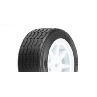 Protoform Vta Front Tyres 26Mm Mountyed On White Wheels - Pr10140-17