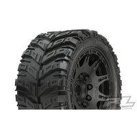PROLINE Masher X HP BELTED Tires Mounted on Raid Black 24mm Front & Rear - PR10176-10