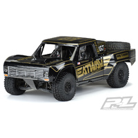 PRE-PAINTED / PRE-CUT 1967 FORD® F-100 RACE TRUCK HEATWAVE EDITION (BLACK) BODY FOR UNLIMITED DESERT RACER - PR3547-18