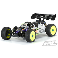 PROLINE Axis Clear Body For Ae Rc8B3.2 & Ae Rc8B3.2E (With Lcg Battery) - Pr3554-00