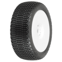 PROLINE LOCKDOWN X2 MED 1-8TH BUGGY MOUNTED TIRE - 2PCS - PR9051-032