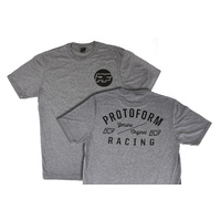 PF BONA FIED GREY TRI-BLEND T SHIRT LARGE - PR9828-03