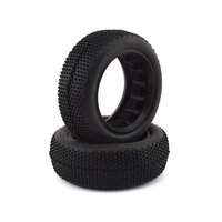 Raw Speed SuperMini 1/10 2wd Buggy Front Tire - Soft with Grey Open Cell Insert 2pc - RS100109SG
