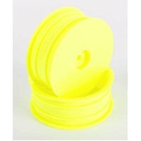 Raw Speed 1/10 2W Buggy Front Wheel  - Yellow - RS150502Y