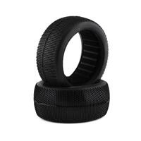 Raw Speed SuperMini 1/8 Truggy Tire - Medium with Black Insert - RS180209MB