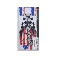 Raw Speed Chassis Protection Film - Flag Graphics TLR22 4.0/5.0  - RS690301