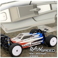 Raw Speed Nitehawk V2 1/10 Buggy Body AE B74.1/B74.1D - RS780806