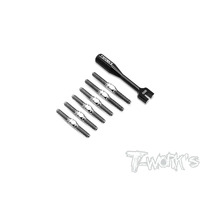 TWORKS 64 Titanium Turnbuckle set ( For SWORKS S14-4C) - TB-286